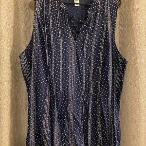 Sleeveless Blue Dress!